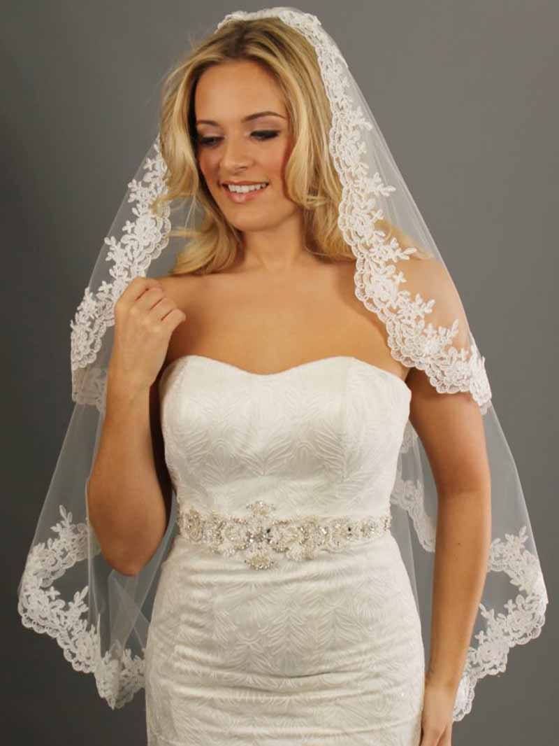 Corded Lace Veil