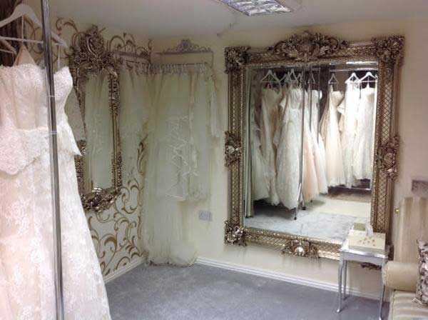 Interior of The Wedding Bridal Studio