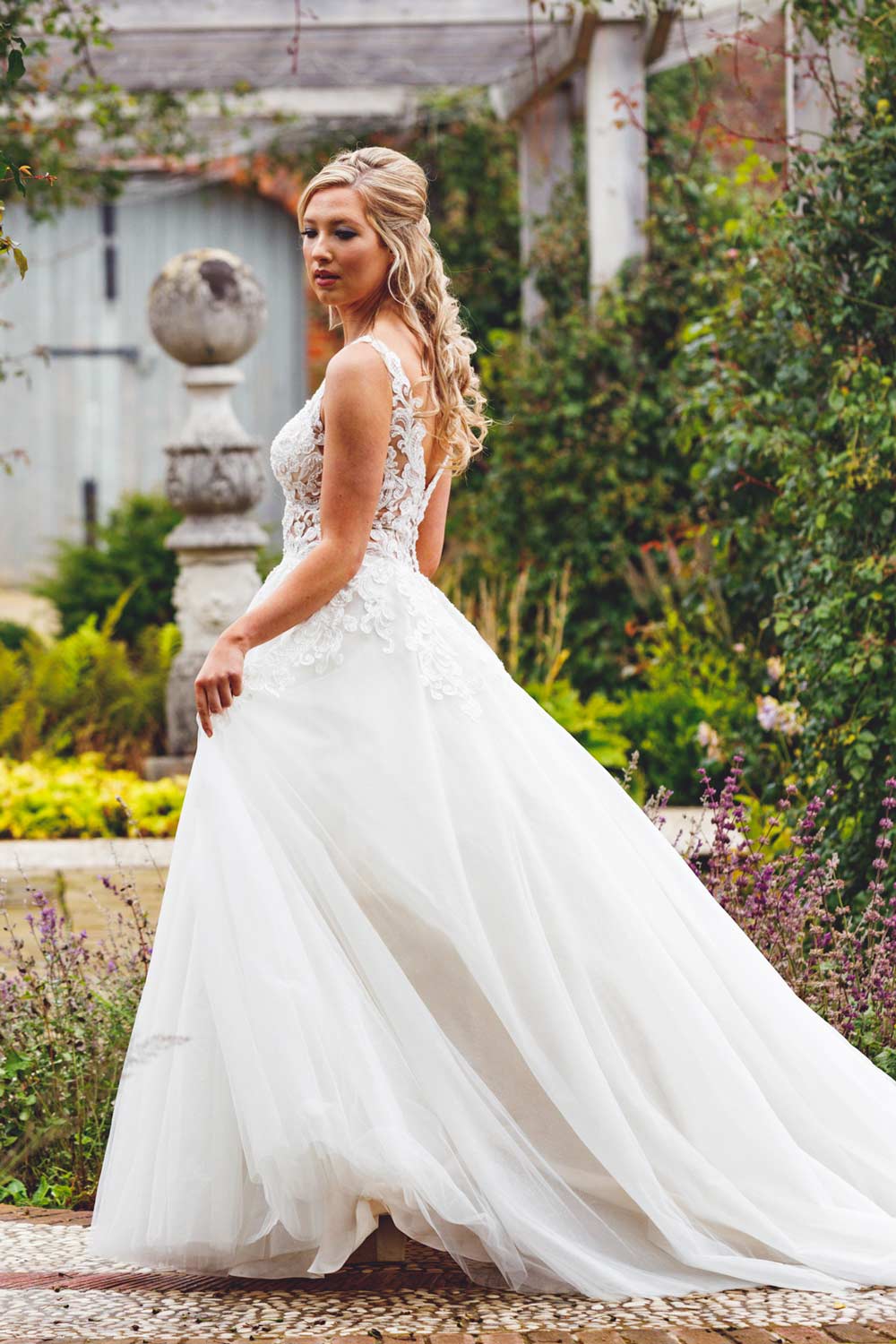Victoria Kay Sleeveless Wedding Dress